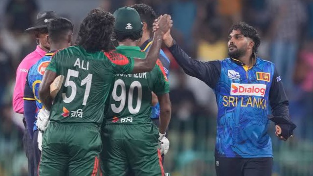 লংকানদের হারিয়ে সিরিজে সমতা ফেরালো টাইগাররা