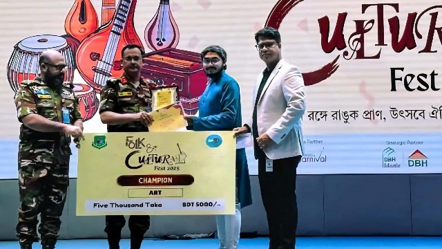 বিইউপি’র পেইন্টিং কম্পিটিশনে চ্যাম্পিয়ন জগন্নাথ বিশ্ববিদ্যালয়